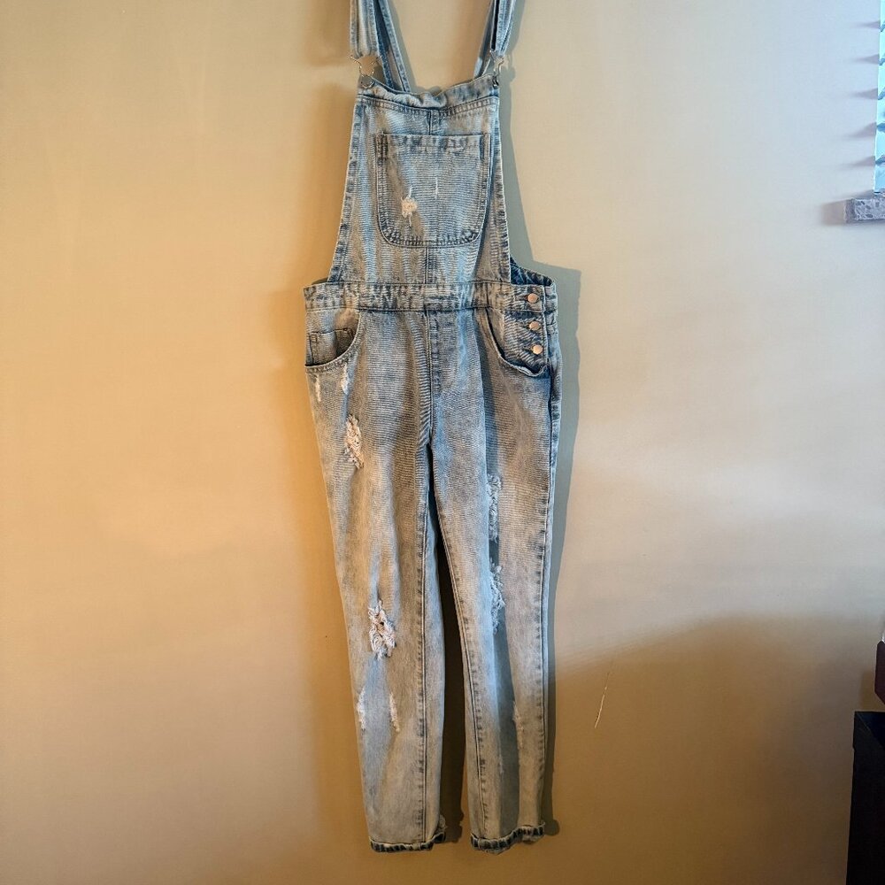 Small Distressed Overalls